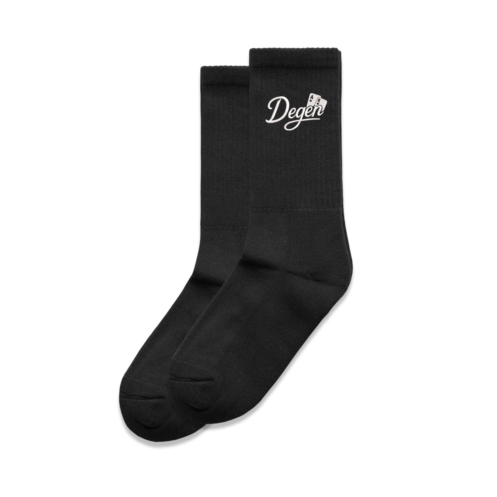 DEGEN LOGO SOCKS
