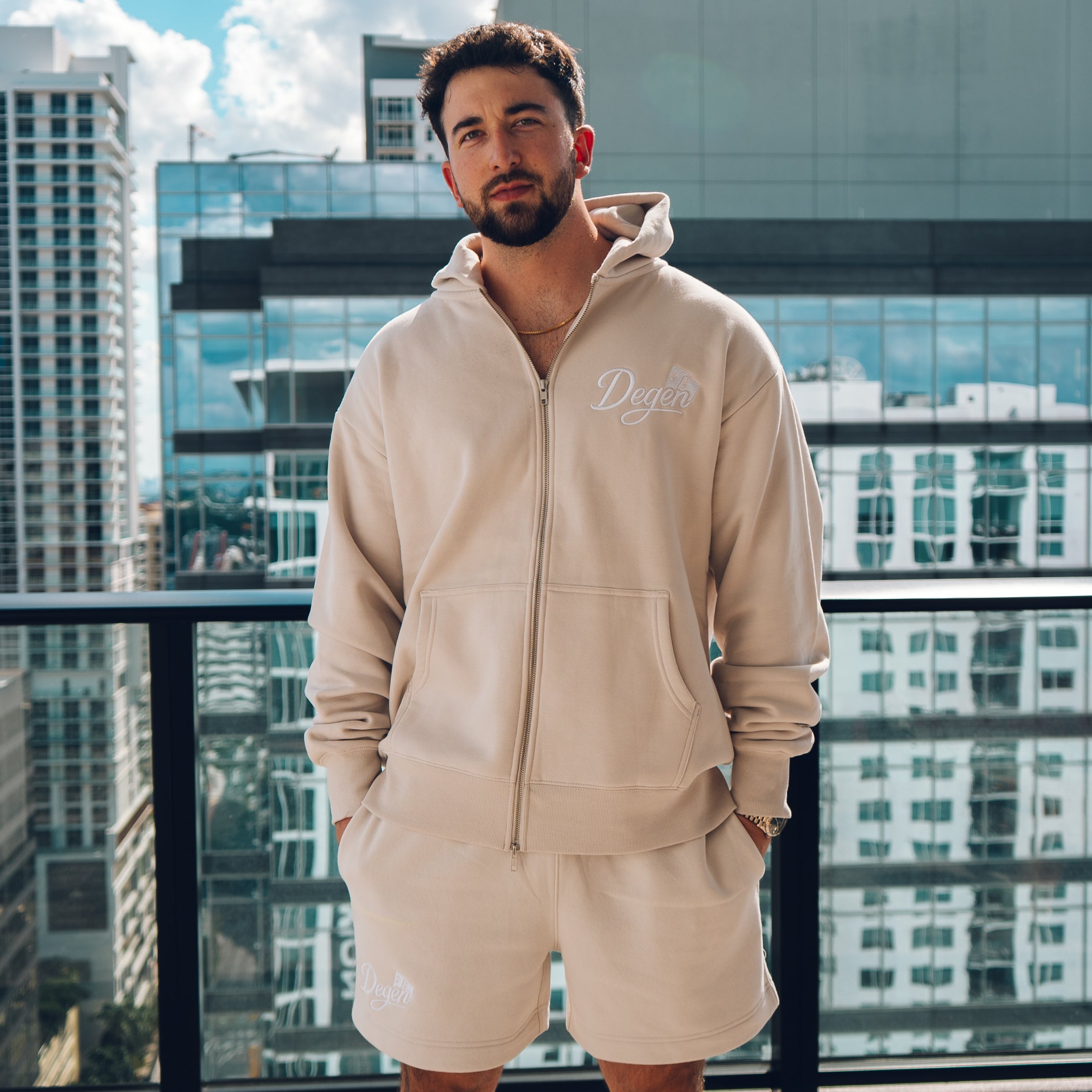 DEGEN FULL ZIP HOODIE