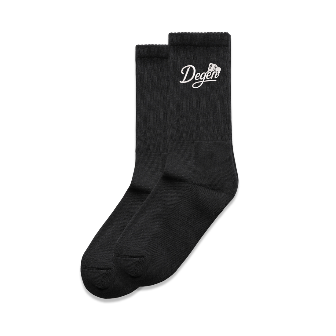 DEGEN LOGO SOCKS