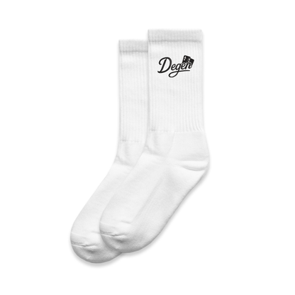 DEGEN LOGO SOCKS