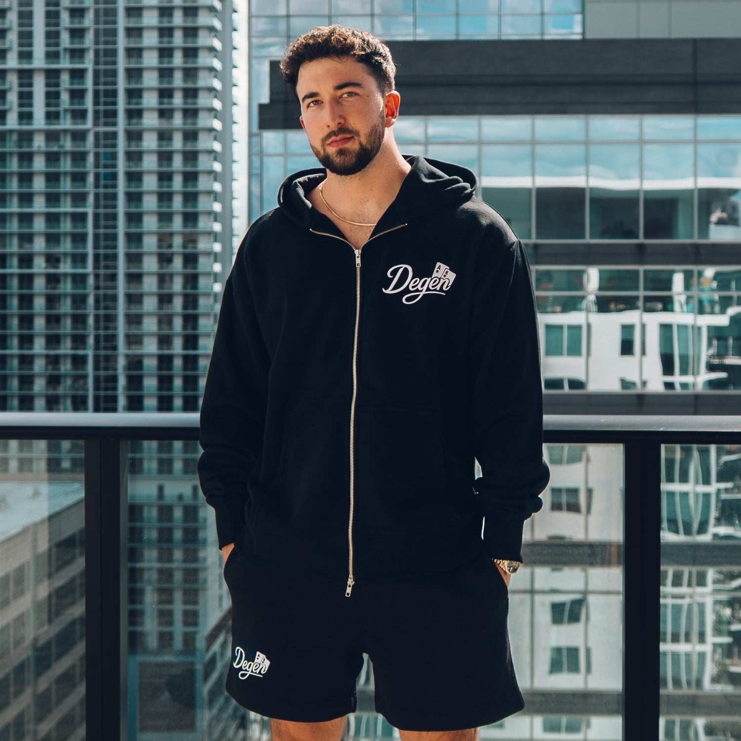 DEGEN RELAXED SWEAT SHORT