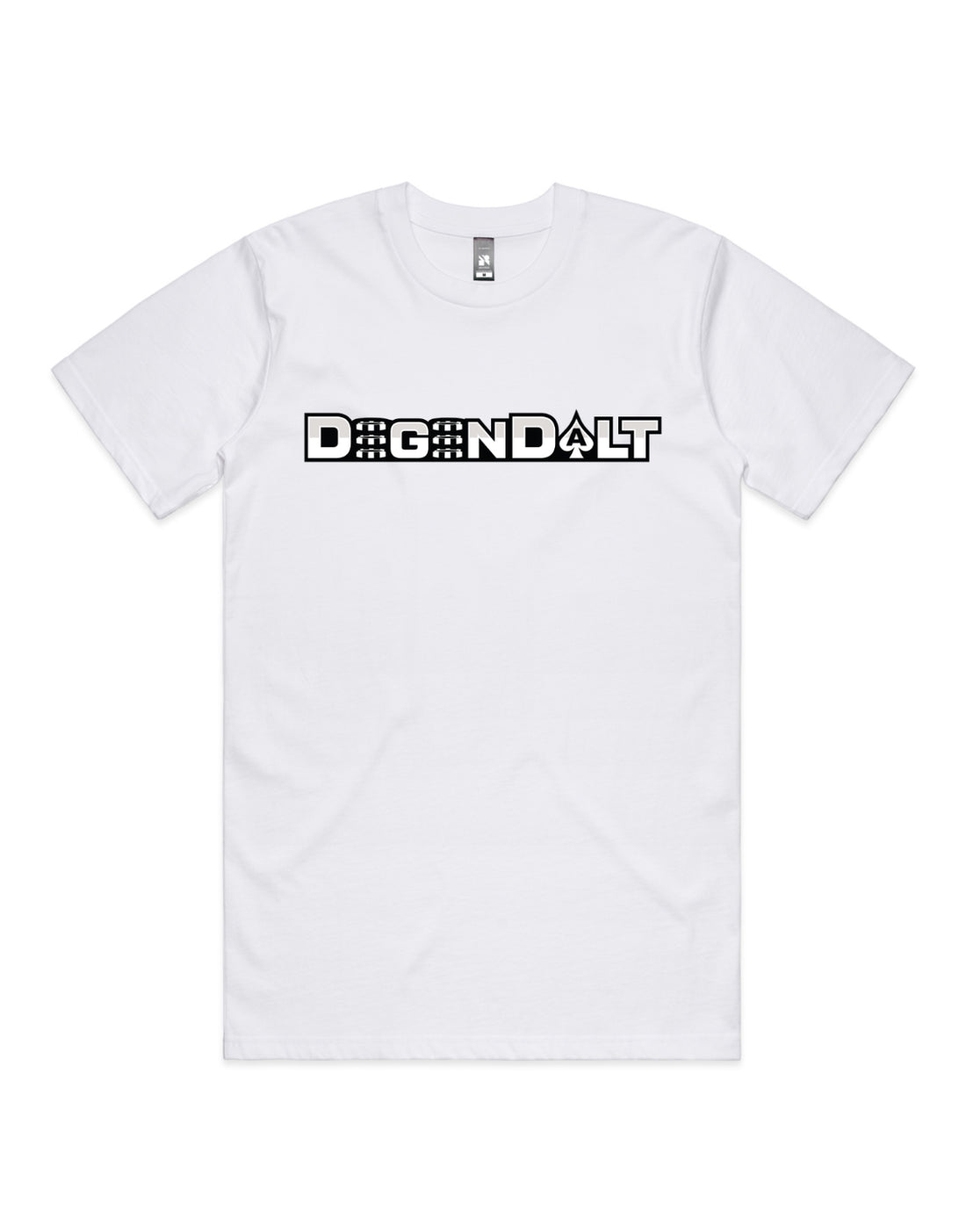 DegenDalt Center Logo Tee